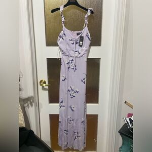 NWT Freda Marie Floral Maxi Dress